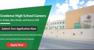 Credence High School Careers in Dubai 2023 (Latest Vacancies)