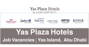yas plaza hotels careers