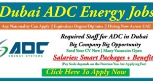 ADC Energy Systems Jobs in Dubai