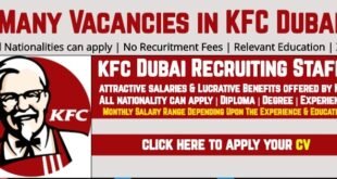 KFC Dubai Careers