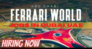 Ferrari World Jobs In Abu Dhabi e1644638894818