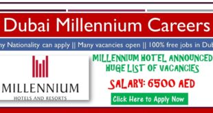 Millennium Hotel Careers Dubai 1