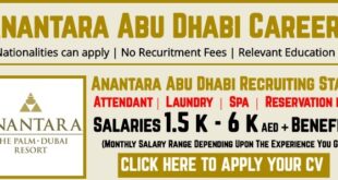 Anantara Abu Dhabi Careers