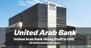United Arab Bank Careers