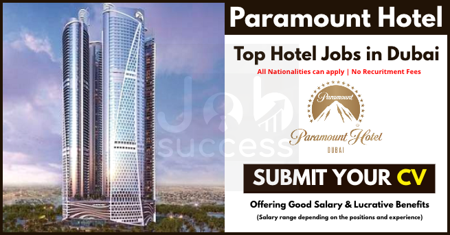 paramount hotel Dubai careers 1