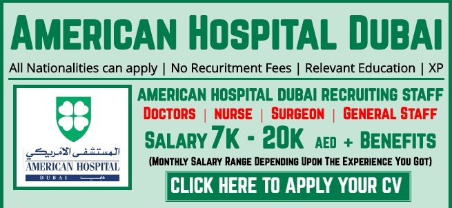 American Hospital Dubai Careers