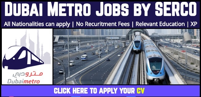 Dubai Metro Jobs