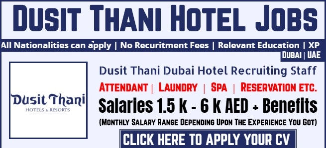 Dusit Thani Dubai Careers