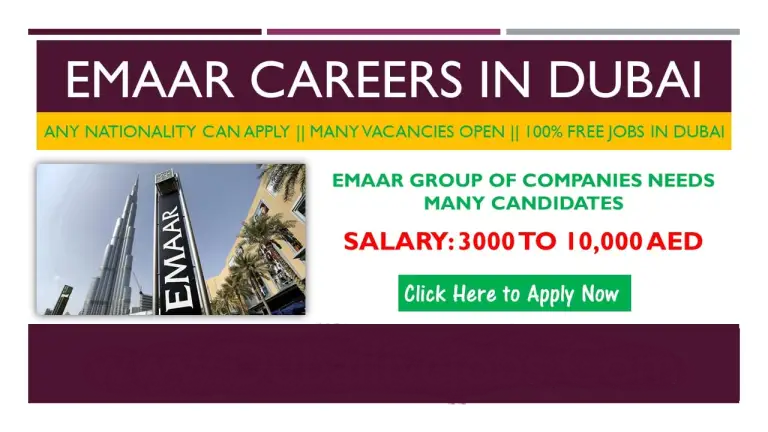 Emaar careers in Dubai