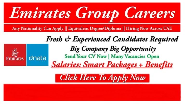 Emirates Group Careers in Dubai