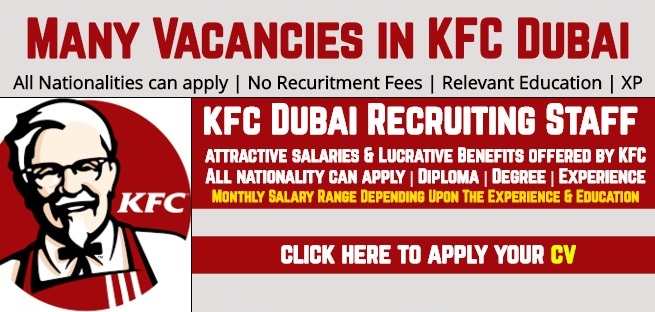 KFC Dubai Careers