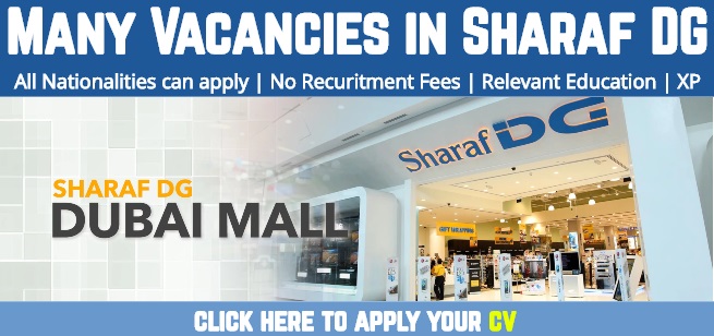 Sharaf DG Careers