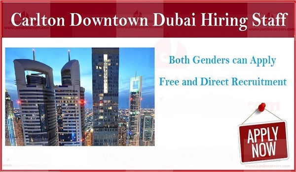 Carlton Downtown Dubai Careers 2019