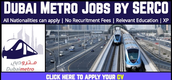 Dubai Metro Jobs