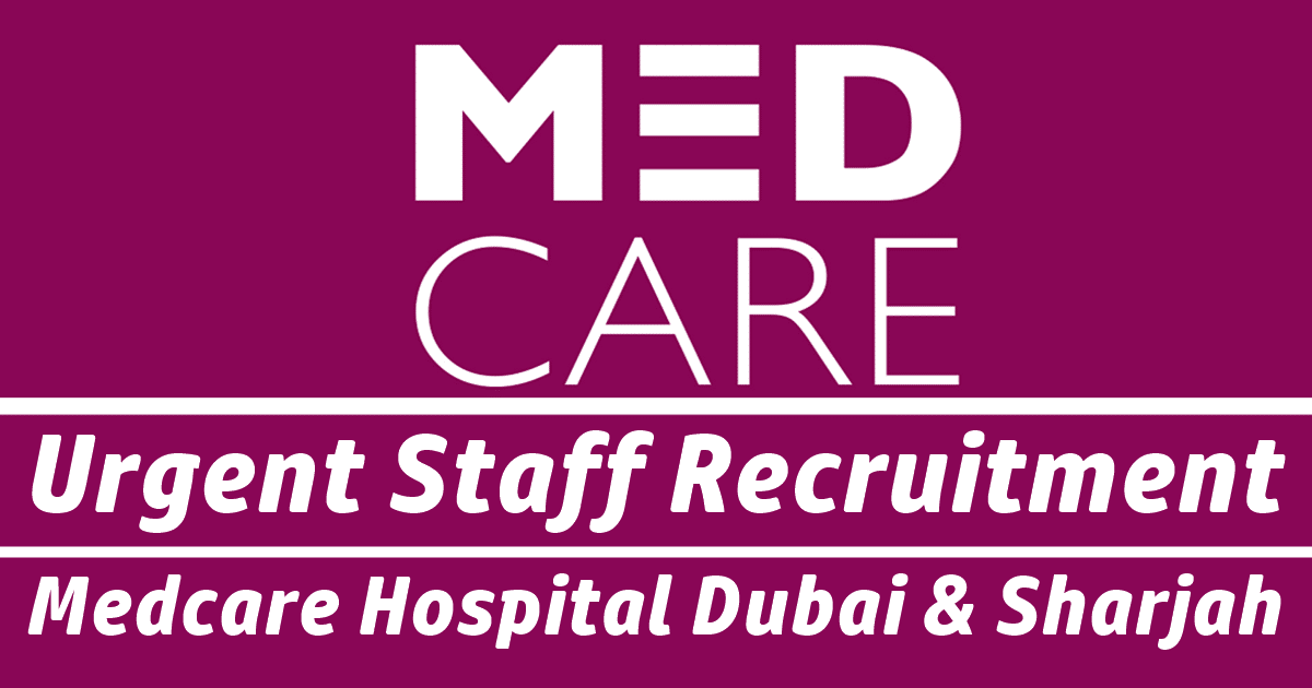 medcare jobs sharjah