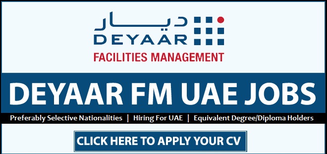 Deyaar Careers Dubai