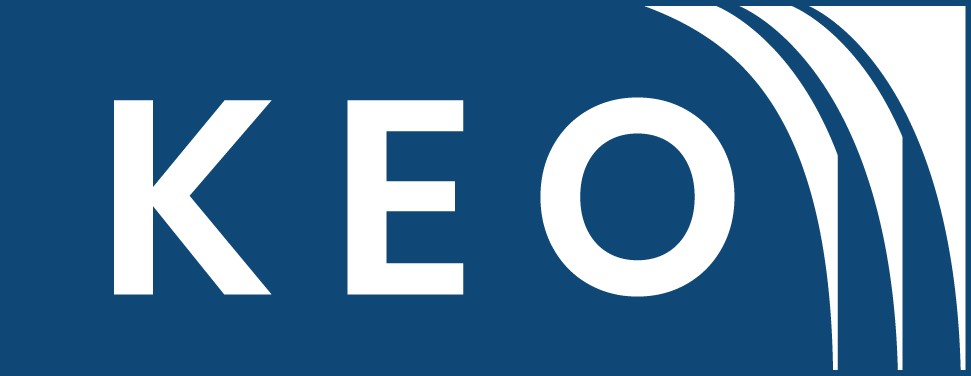 KEO LOGO BLUE