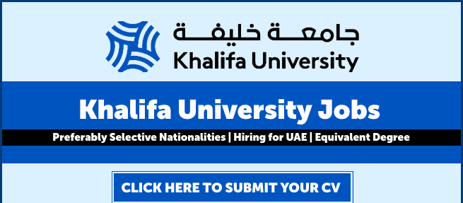 Khalifa University Careers