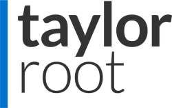 SR Taylor Root Stacked logo Full colour Black RGB